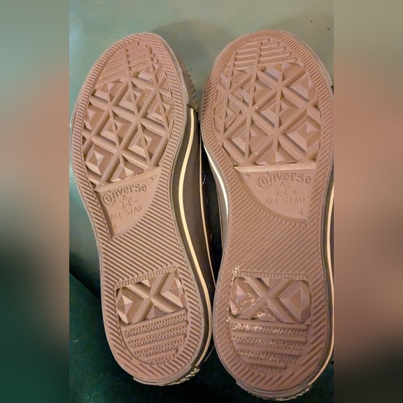 Converse All Star Water Repellent Hi Top Brown Leather  Sneakers Women 6/Men 4 - Picture 3 of 8